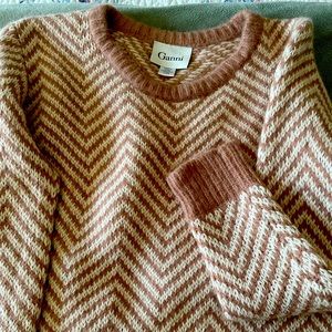 Ganni Chevron sweater